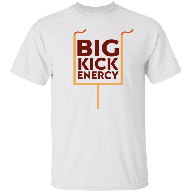 Wide Right Natty Lite Big Kick Energy T Shirt White