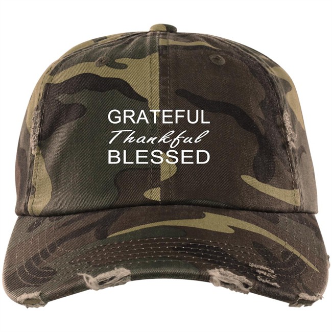 Unisex Grateful Thankful Blessed Hat Unisex Grateful Thankful Blessed Hat