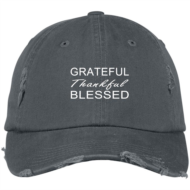 Unisex Grateful Thankful Blessed Hat Unisex Grateful Thankful Blessed Hat