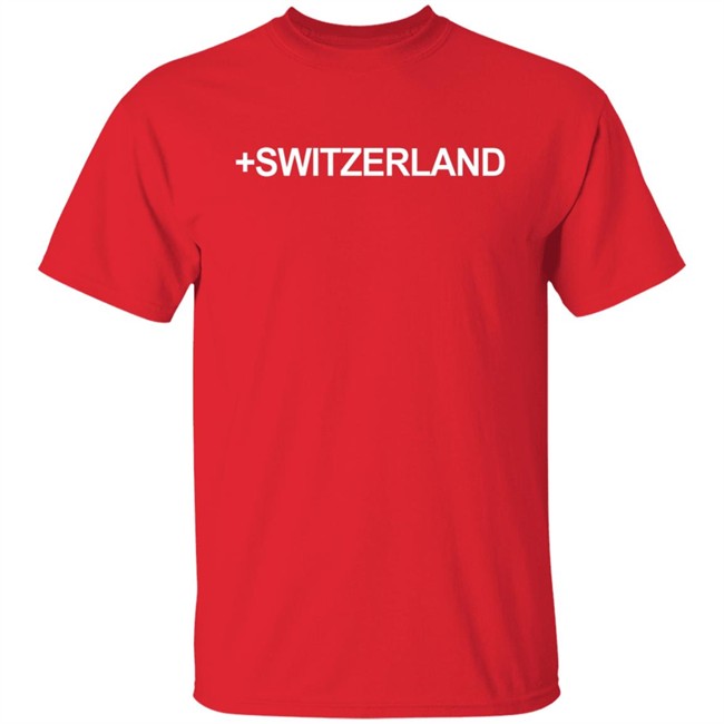 Switzerland Red T Shirt Switzerland Red T Shirt