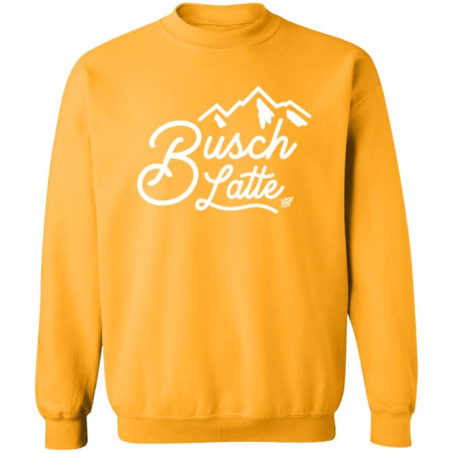 You Betcha Merch Busch Latte Hooded Sweatshirt You Betcha Merch Busch Latte Hooded Sweatshirt