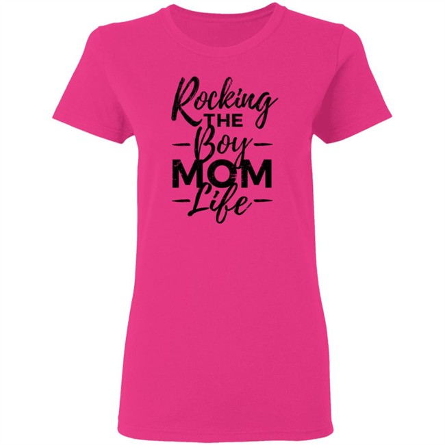 Rocking The Boy Mom Life Shirt Rocking The Boy Mom Life Shirt