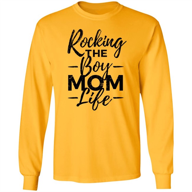 Rocking The Boy Mom Life Shirt Rocking The Boy Mom Life Shirt