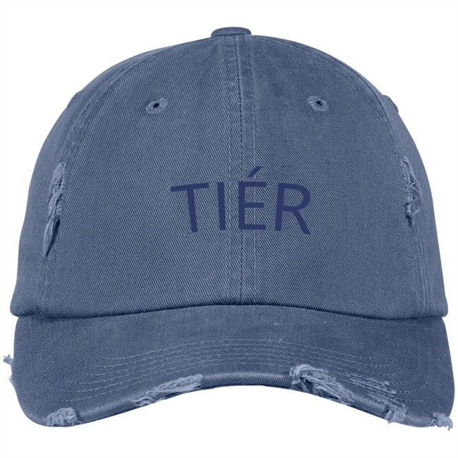 Shoptier Blue Depths Tier Hat Shoptier Blue Depths Tier Hat