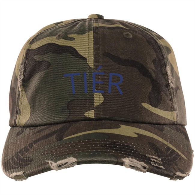 Shoptier Blue Depths Tier Hat Shoptier Blue Depths Tier Hat