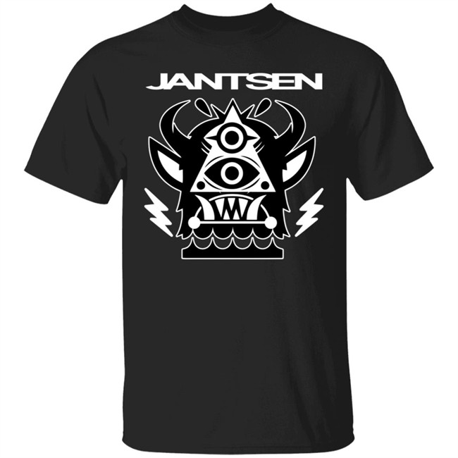 Jantsen Merch Monster T Shirt Black