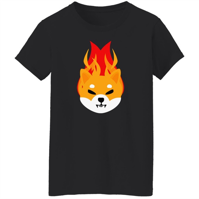 Bigger Entertainment and Decentralized Merch Shib Burn Shirt Bigger Entertainment and Decentralized Merch Shib Burn Shirt