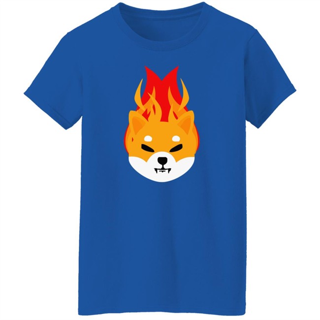 Bigger Entertainment and Decentralized Merch Shib Burn Shirt Bigger Entertainment and Decentralized Merch Shib Burn Shirt