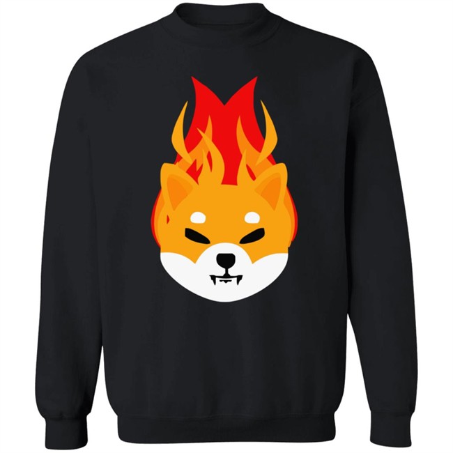 Bigger Entertainment and Decentralized Merch Shib Burn Shirt Bigger Entertainment and Decentralized Merch Shib Burn Shirt