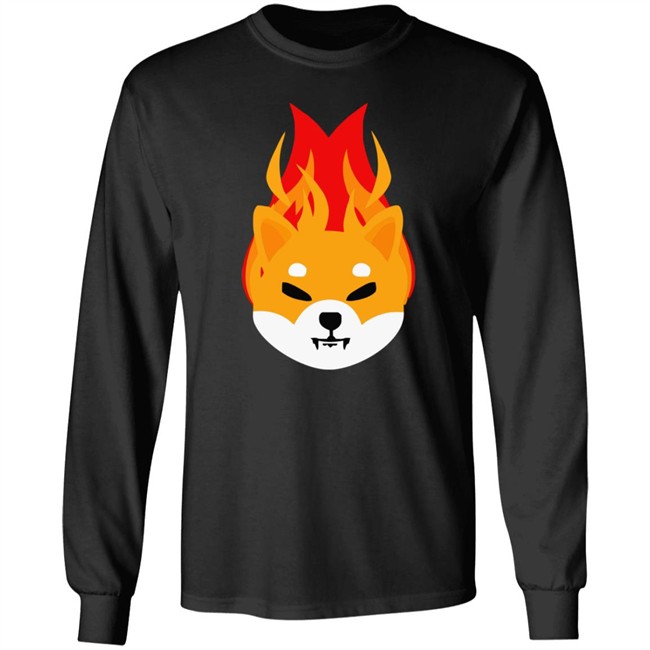 Bigger Entertainment and Decentralized Merch Shib Burn Shirt Bigger Entertainment and Decentralized Merch Shib Burn Shirt