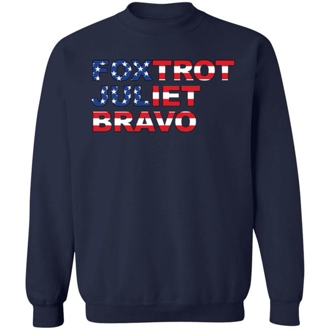Shopdonjr Foxtrot Juliet Bravo Sweatshirt Donald Trump Jr