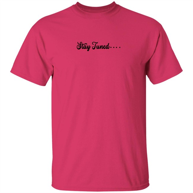 Gavin Magnus Line Merch Neon Stay Tuned Tee Shirt Gavin Magnus Line Merch Neon Stay Tuned Tee Shirt