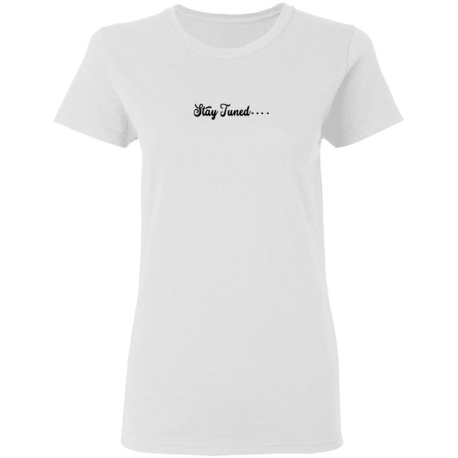 Gavin Magnus Line Merch Neon Stay Tuned Tee Shirt Gavin Magnus Line Merch Neon Stay Tuned Tee Shirt