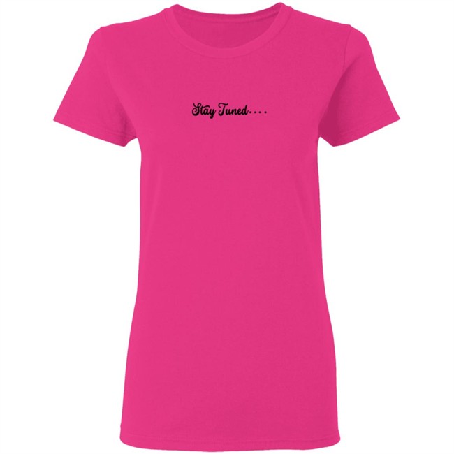 Gavin Magnus Line Merch Neon Stay Tuned Tee Shirt Gavin Magnus Line Merch Neon Stay Tuned Tee Shirt