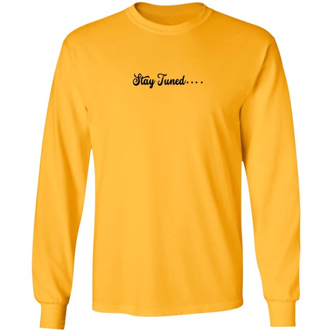 Gavin Magnus Line Merch Neon Stay Tuned Tee Shirt Gavin Magnus Line Merch Neon Stay Tuned Tee Shirt