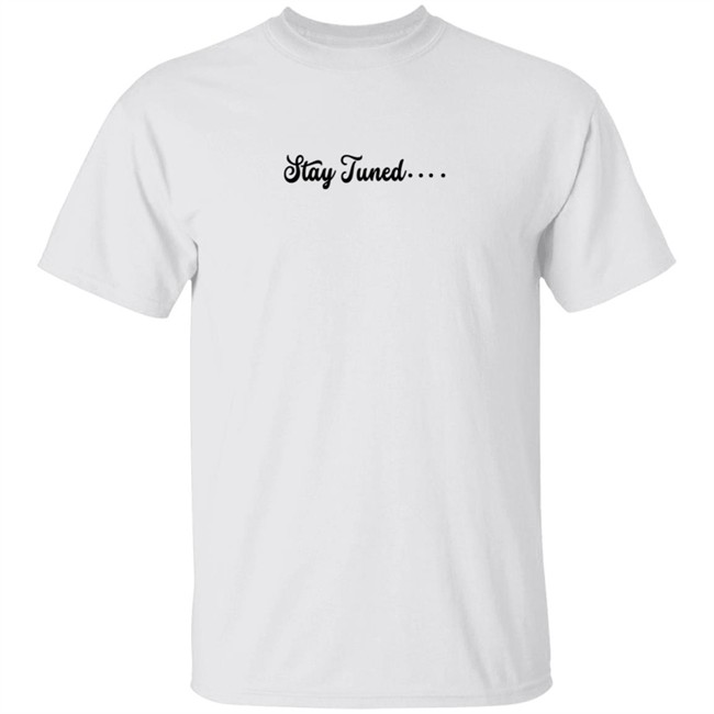 Gavin Magnus Line Merch Neon Stay Tuned Tee Shirt