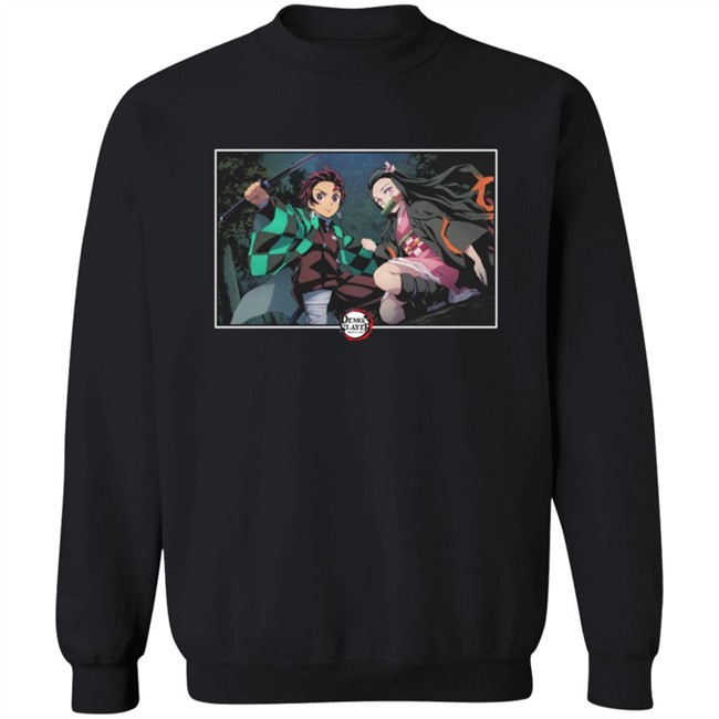 Crunchyroll Store Demon Slayer Nezuko And Tanjiro Sweatshirt