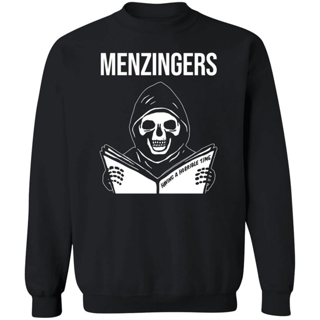 The Menzingers Merch Good Things Reaper Having A Horrible Time Shirt The Menzingers Merch Good Things Reaper Having A Horrible Time Shirt