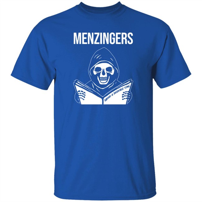 The Menzingers Merch Good Things Reaper Having A Horrible Time Shirt The Menzingers Merch Good Things Reaper Having A Horrible Time Shirt