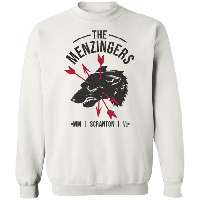 The Menzingers Merch Dog Arrows Charcoal Shirt The Menzingers Merch Dog Arrows Charcoal Shirt