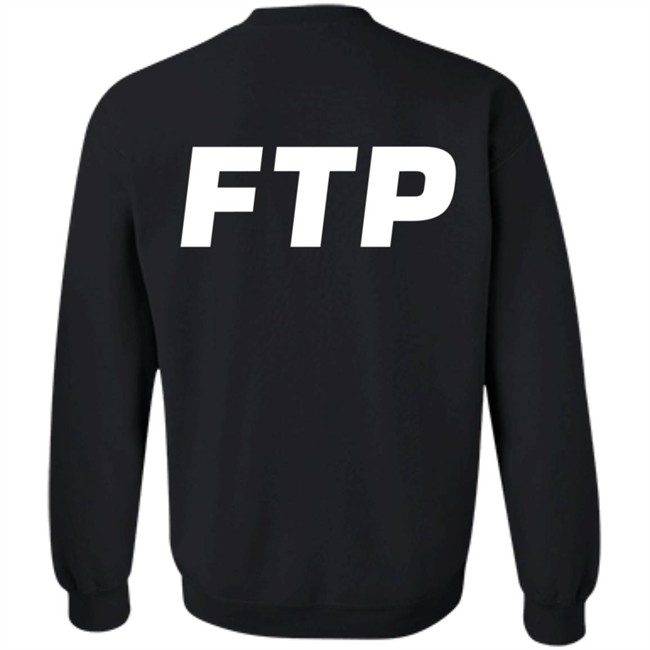 Ftp Merch FTP Overdyed Logo Shirt Ftp Merch FTP Overdyed Logo Shirt