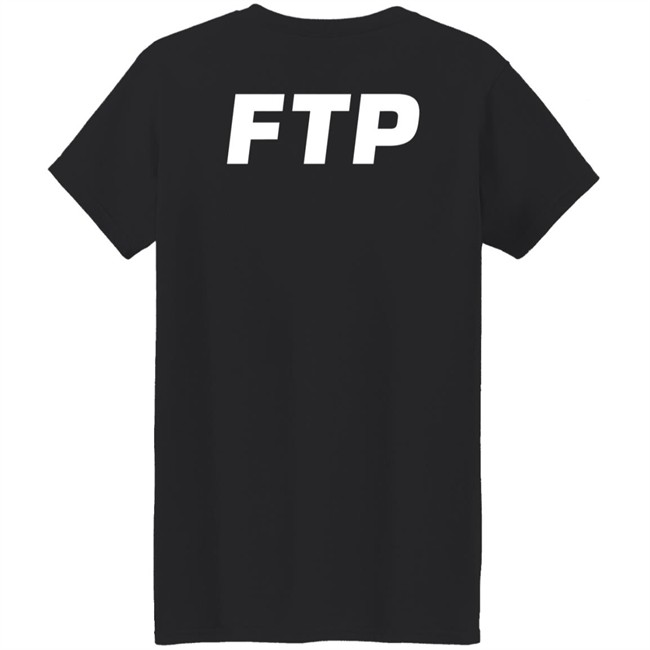 Ftp Merch FTP Overdyed Logo Shirt Ftp Merch FTP Overdyed Logo Shirt