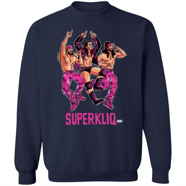 Adam Cole All Elite Wrestling Superkliq Party T Shirt Adam Cole All Elite Wrestling Superkliq Party T Shirt