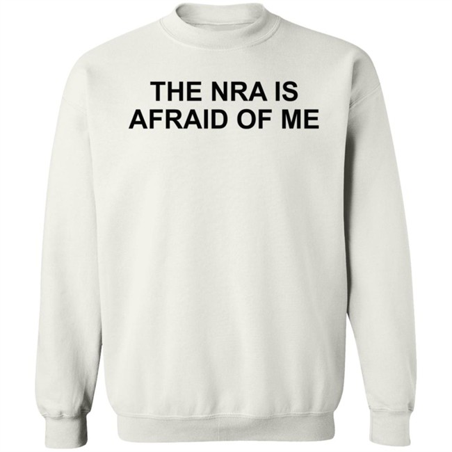 Abbey Clements The Nra Is Afraid Of Me Long Sleeve T Shirt Abbey Clements The Nra Is Afraid Of Me Long Sleeve T Shirt