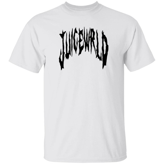 999 Merch Juice Wrld Shirt In White