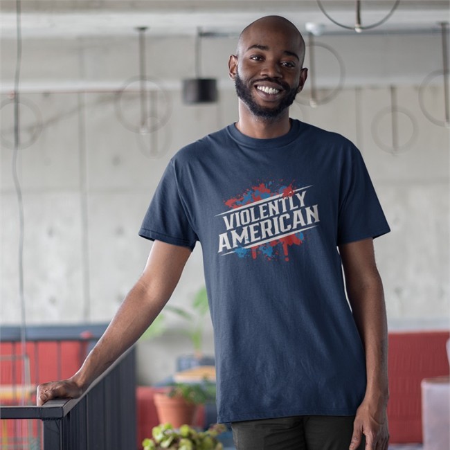 Violently American Tee Shirt