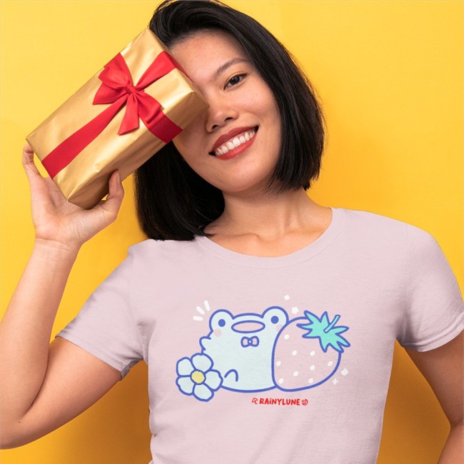 Friend The Frog Strawberries Hoodie