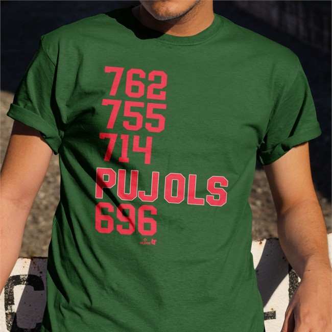 762 755 714 Pujols 696 Hoodie 762 755 714 Pujols 696 Cap Karan