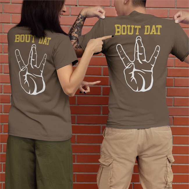 New Orleans Saints Nader Mirfiq Bout Dat Shirt