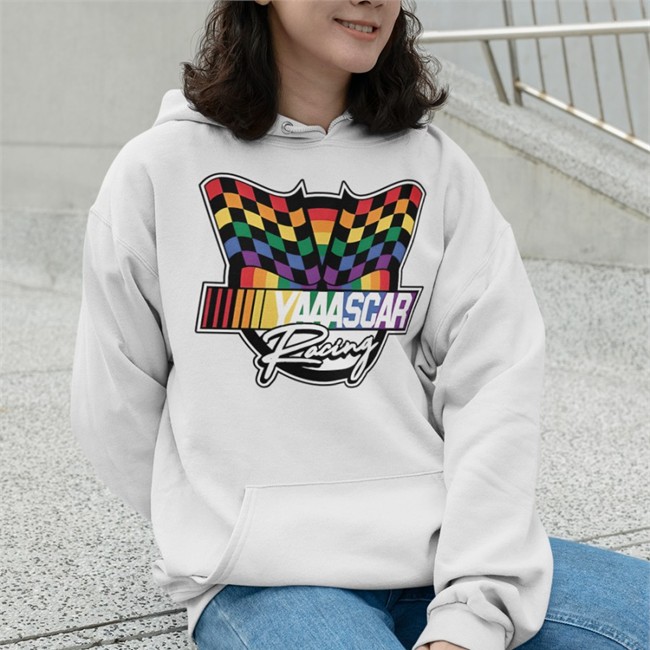 Nascar Shop Merch Yaaascar Racing Original Limited Shirt 2022 Black Alanis King