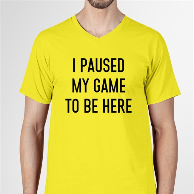I Paused My Game Toe Here Long Sleeve