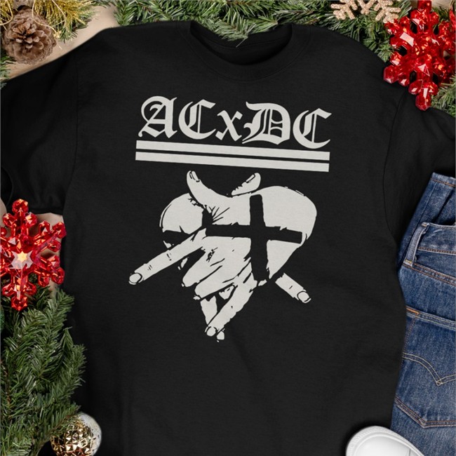 Acxdc Merch Pentagram Hands Toddler Tee Antichrist Demoncore Kingsroadmerch