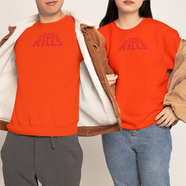 Best Seller Art That Kills Shirt Gold Hlmboism Art That Kills Baseball Sleeve Tee Gold Hlmboism