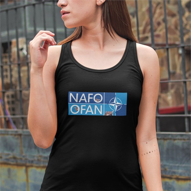 Saint Javelin Merch Fellas NAFO OFAN Insignia Adult Hoodies White Gabrielius Landsbergis