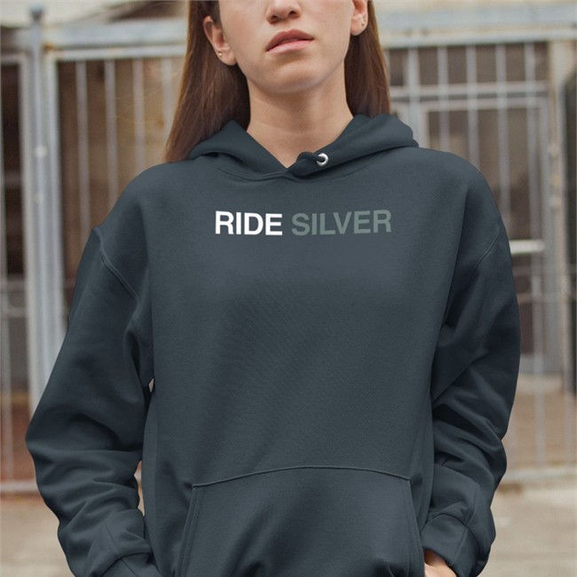 Randy Clarke Ride Silver TShirt Black Metro wmataGM