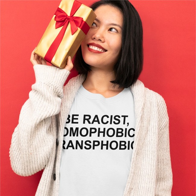 Disciple Of Fauci Be Racist Homophobic Transphobic Tee Shirt
