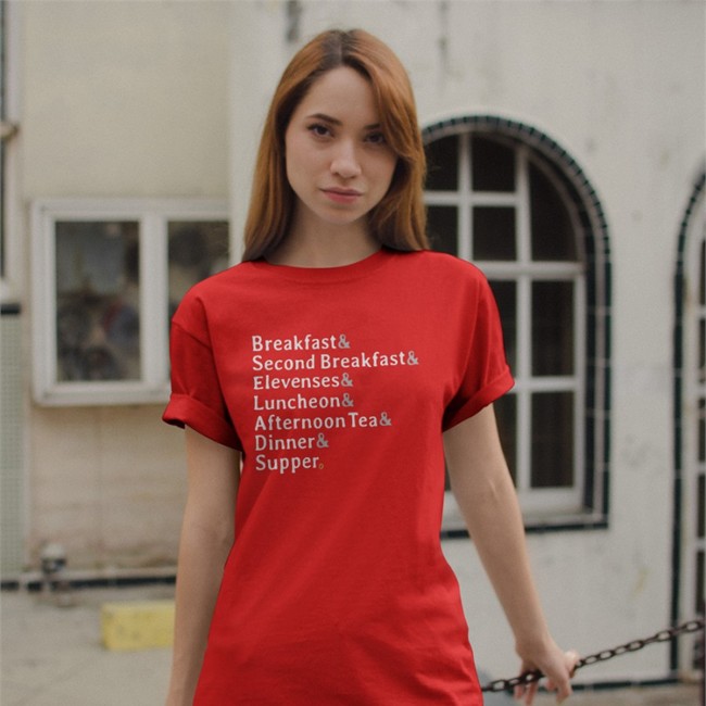 Breakfast And Second Breakfast And Elevenses And Luncheon And Afternoon Tea And Dinner And Supper Shirt