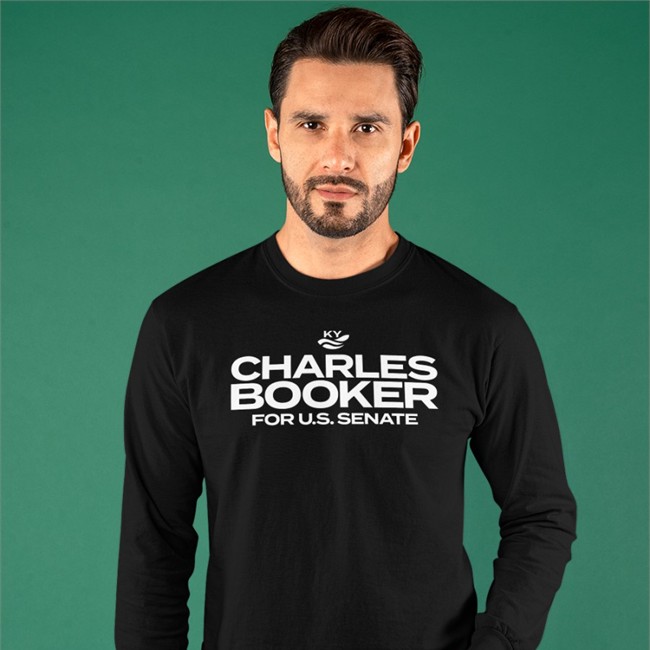 Charles Booker For Us Senate T Shirt Charles Booker Merch Booker4ky