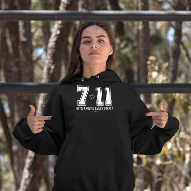 Twisted Gorilla Merch 7 Eleven Hits Around Every Corner Long Sleeve Khaleesi Of House Konfektions 7 Eleven Shirt