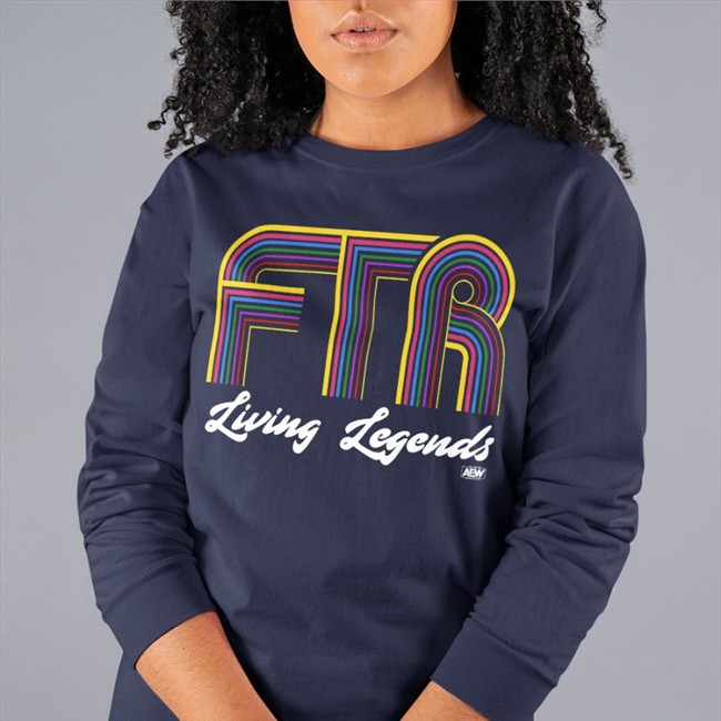 FTR Living Legends Shirts Aew Pro Wrestling Tees Merch Uncle Dax Ftr