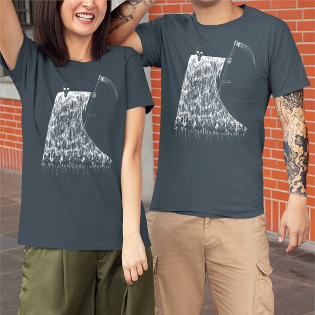 Radiohead Merch Grim Reaper Shirt Stanley Donwood