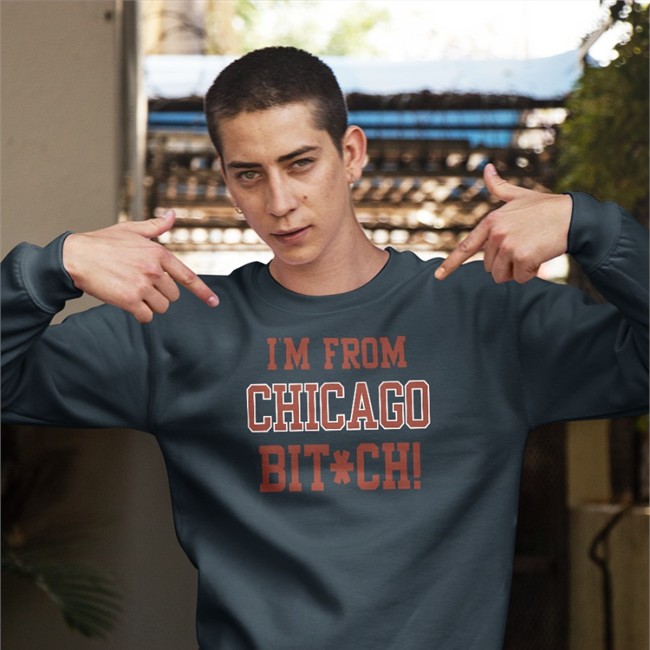 The Rhoa Tea I'm From Chicago Bitch Hoodie Triggered Aren’t You