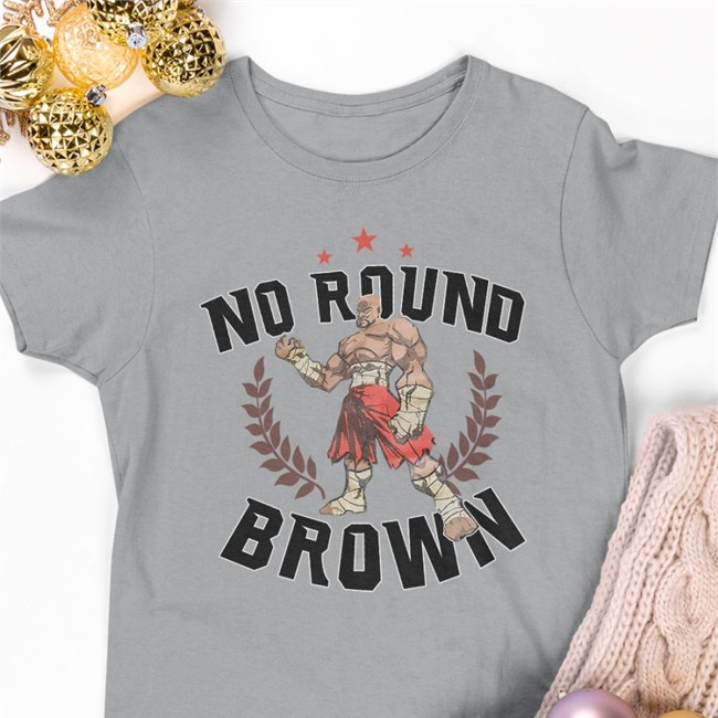 No Round Brown Long Sleeve Nfinite Pokchop
