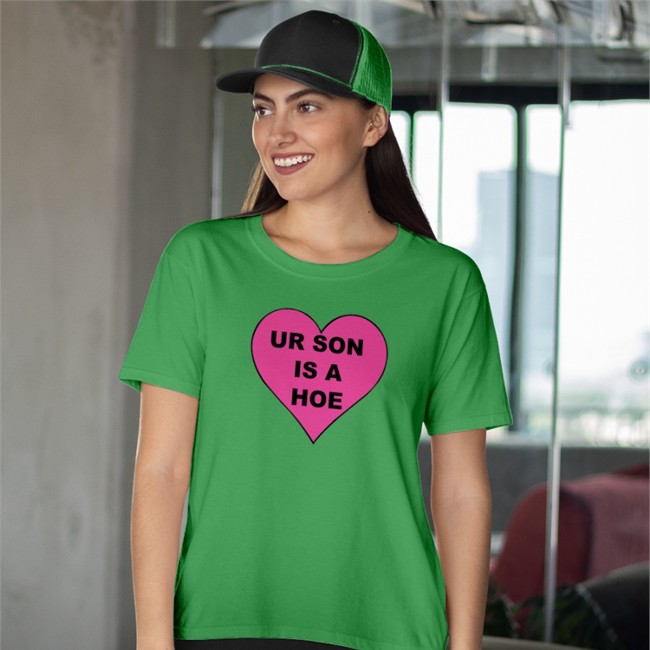 Shirtsthtgohard Ur Son Is A Hoe Shirt White Shirtsthtgohard Ur Son Is A Hoe T Shirt White