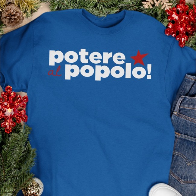 Potere Al Popolo Hoodie Pablo Iglesias
