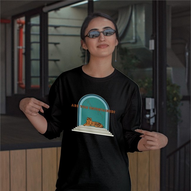 Russ Merch Are You Entertained Zip Up Hooded Russ Merch Are You Entertained T Shirt